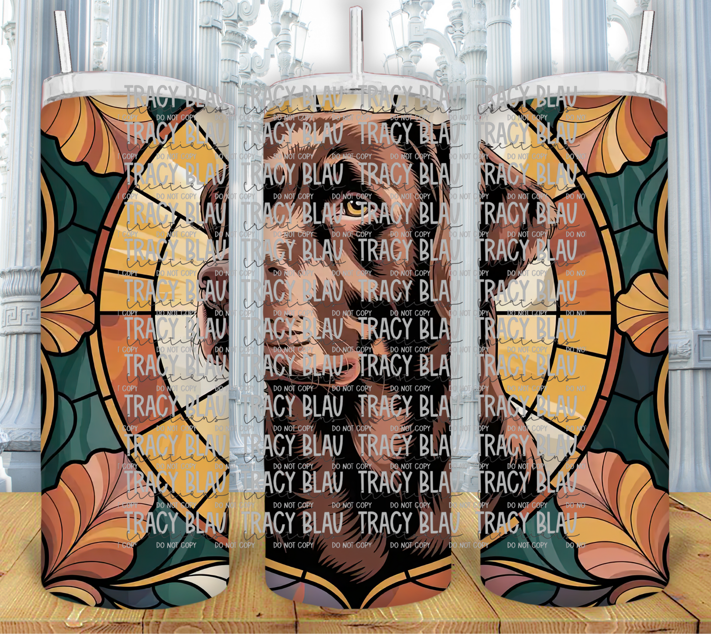 STAINED GLASS: LABRADOR