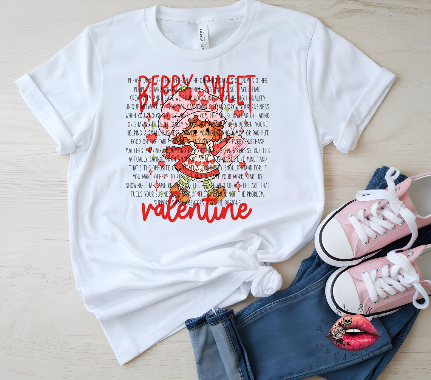 BERRY SWEET VALENTINE YOUTH SHIRT