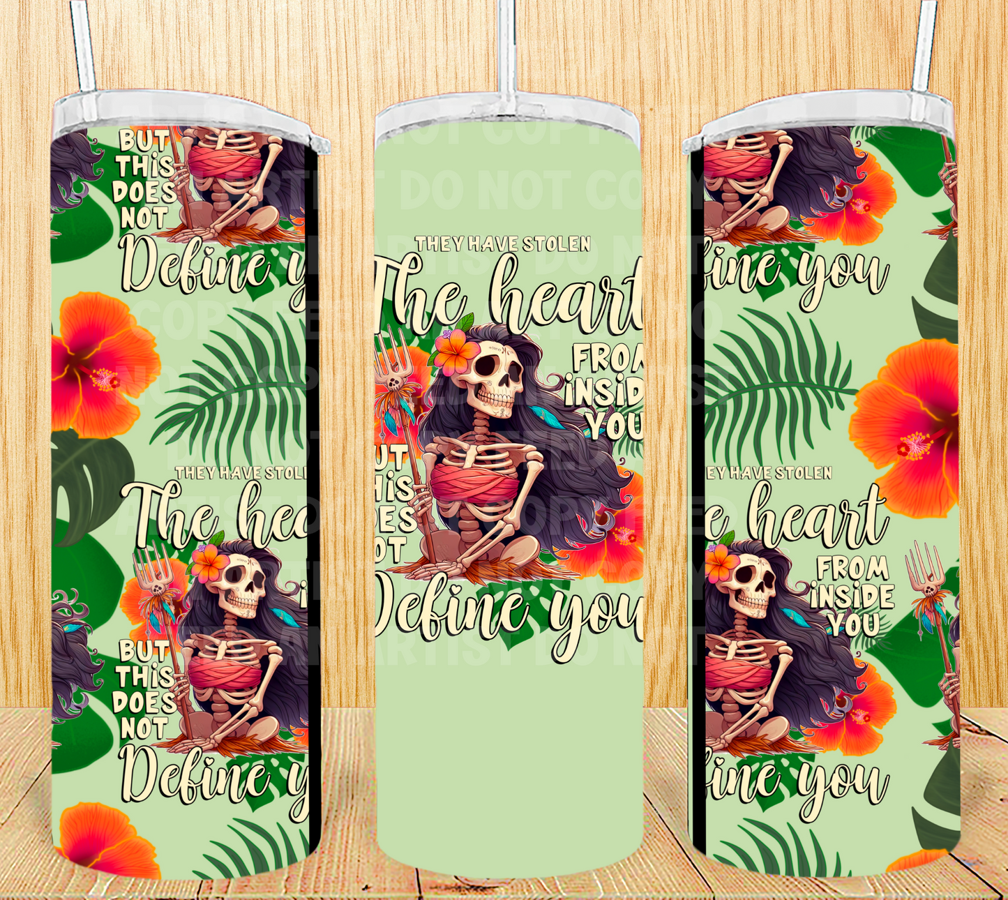 20 OZ MOANA SKELLIE: SKELLIE PRINCESS