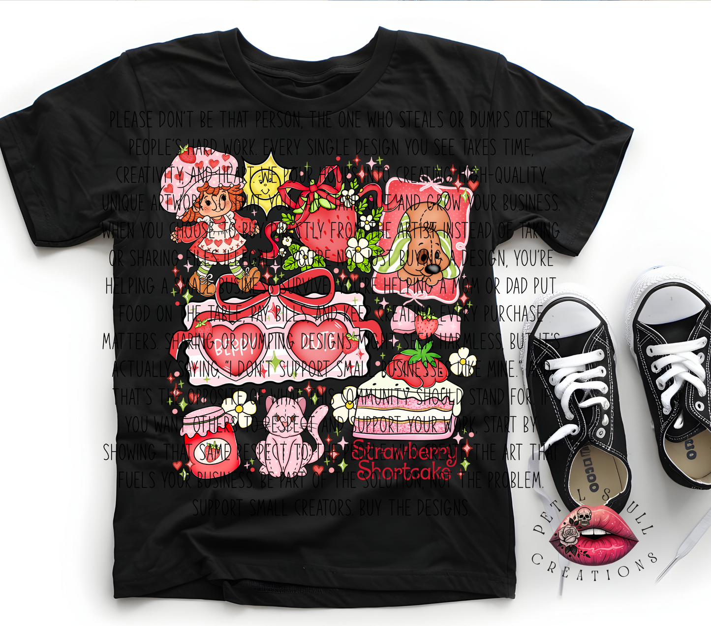 STRAWBERRY BERRY CUTE YOUTH SHIRT