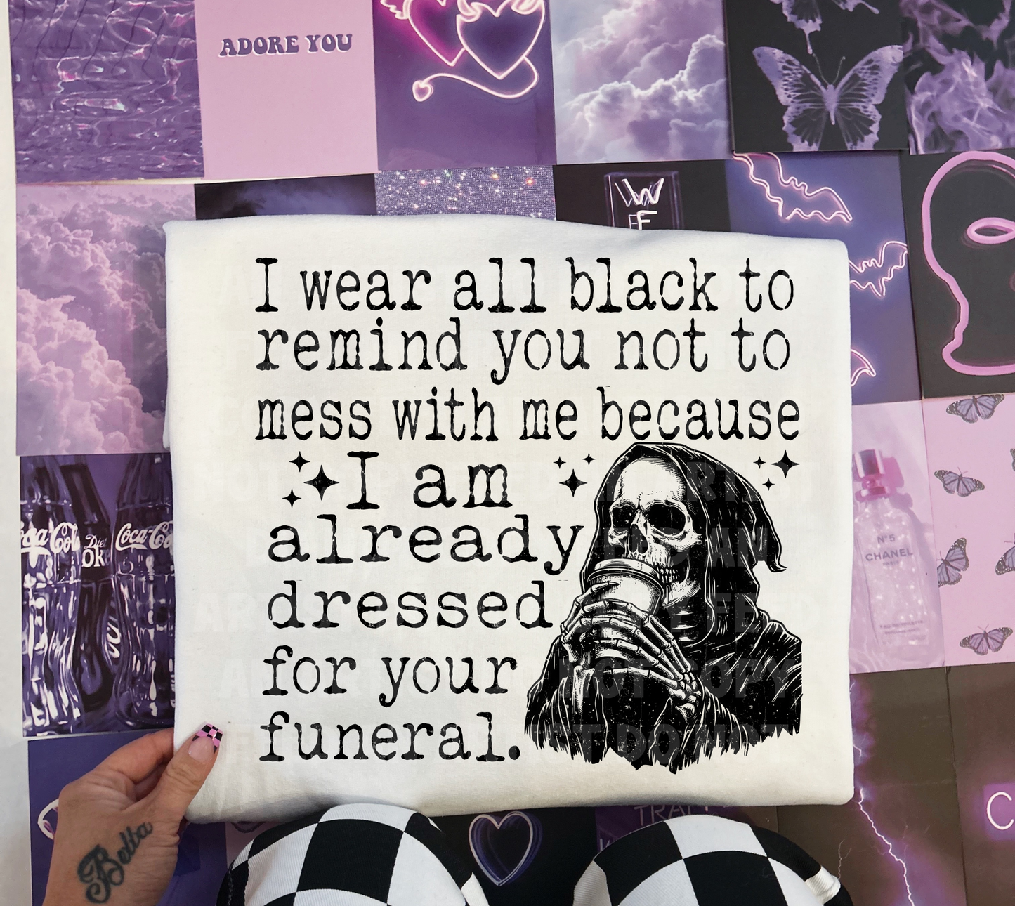 DRESSED FOR YOUR FUNERAL