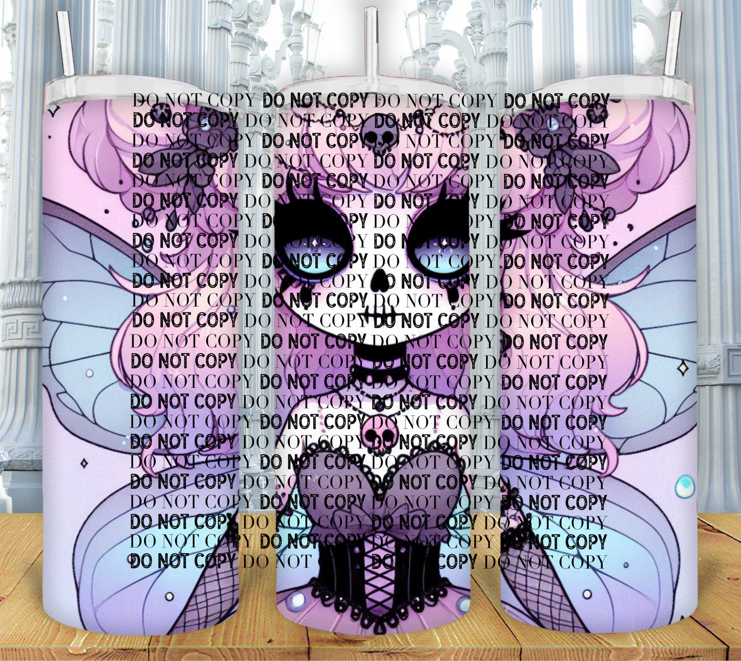 GOTH FAIRY CARTOON