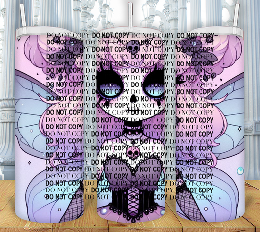 GOTH FAIRY CARTOON
