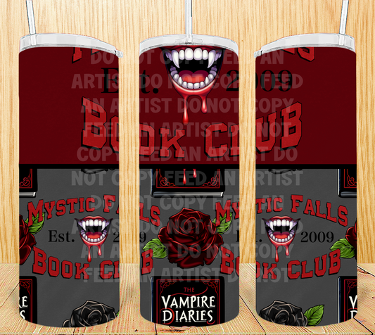 20 OZ MYSTIC FALLS: BOOK COLLAB