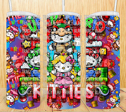 20 OZ MARIO KITTIES