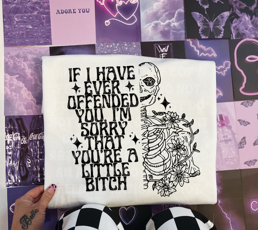 YOU'RE A LITTLE BITCH