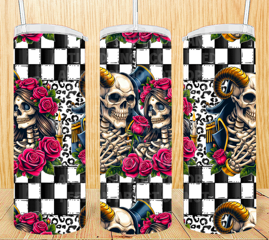 20 OZ BEAUTY BEAST SKELLIE SEAMLESS: SKELLIE PRINCESS