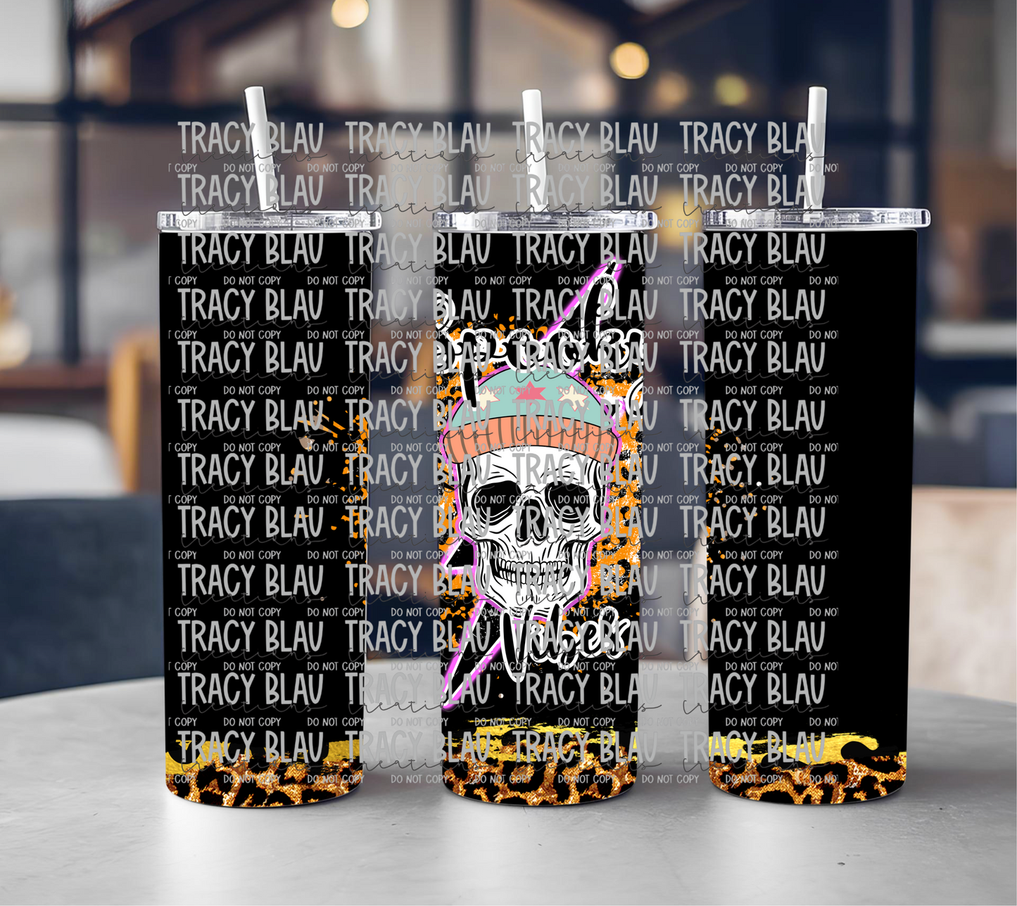 SPOOKY VIBES LEOPARD