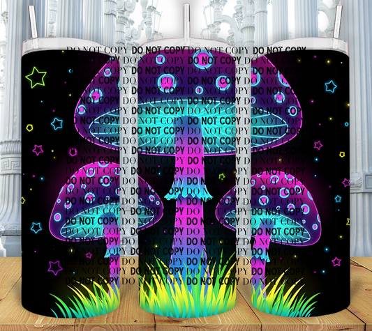 GOTH NEON MUSHROOM