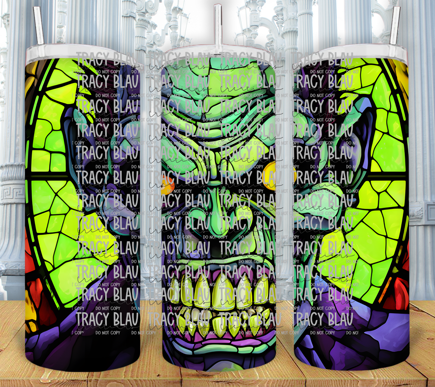 STAINED GLASS: GOBLIN 1