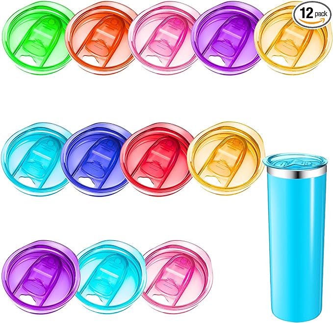 COLORED LIDS FOR 20 OZ