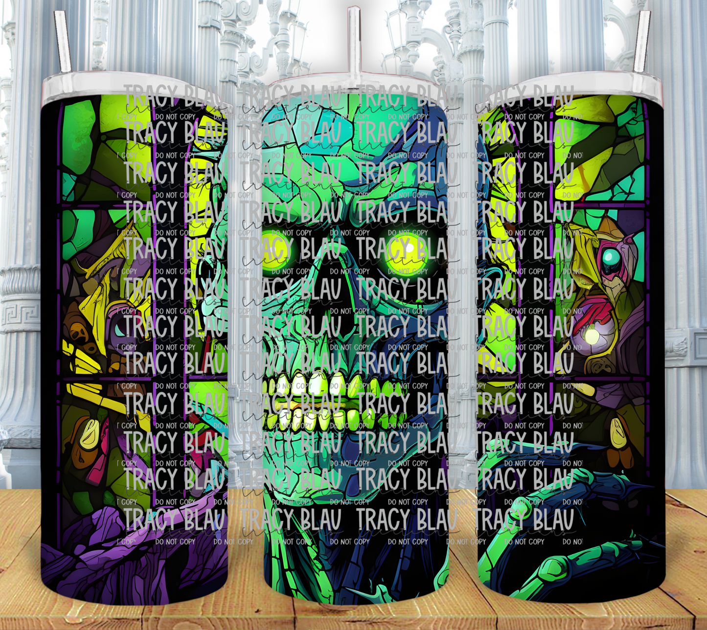 STAINED GLASS: SKELO 8