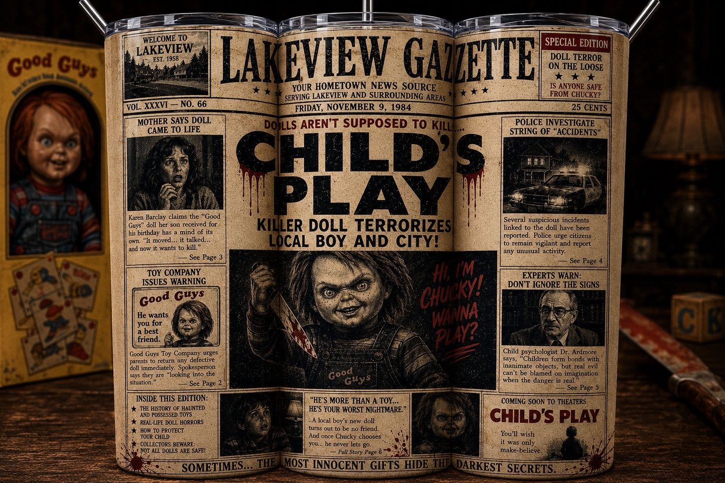 CHILDS PLAY LAKEVIEW GAZETTE