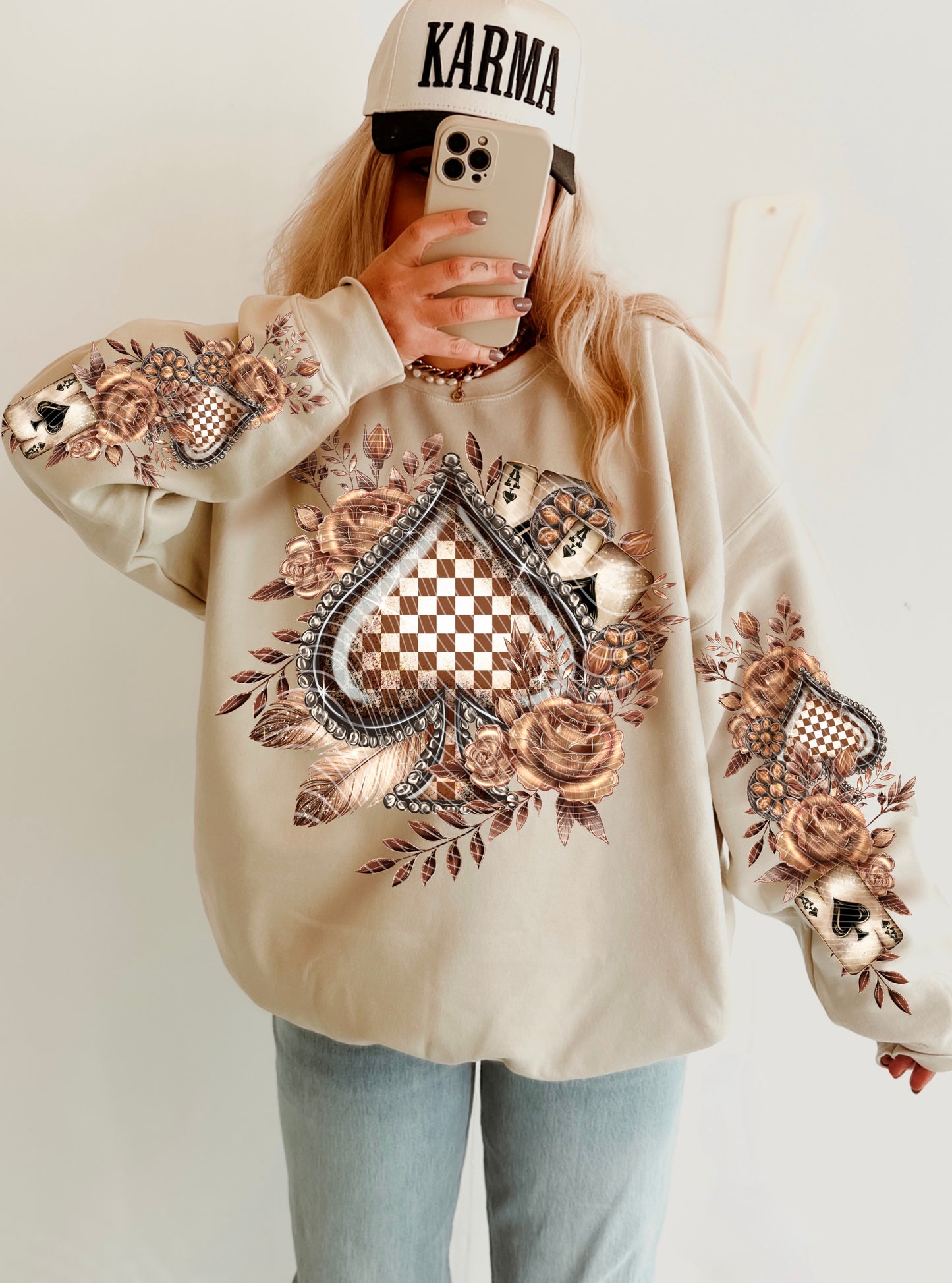 CHECKERED SPADES: BROWN: JANUARY 2025