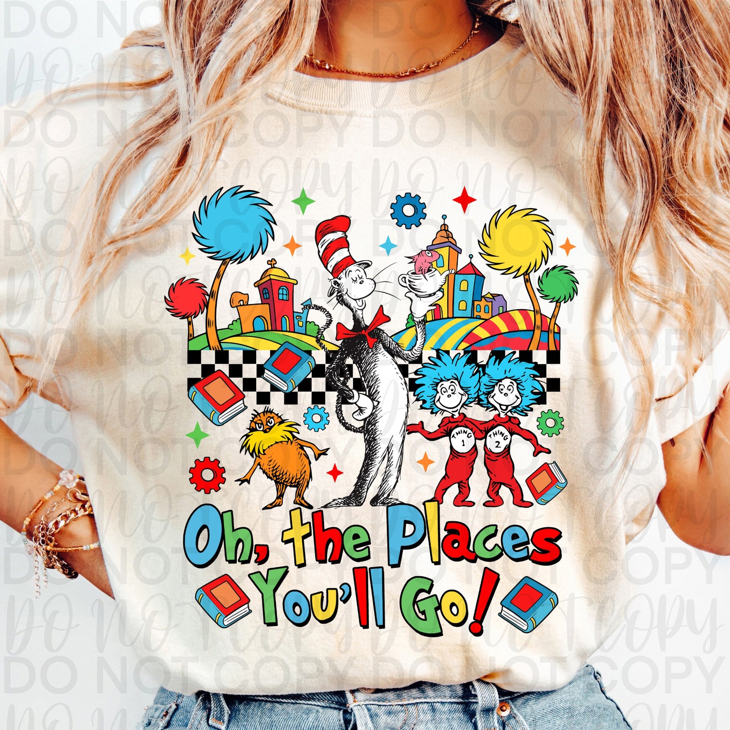 CHECKERD DR SEUSS
