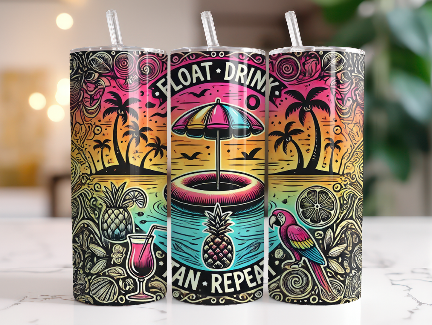 FLOAT DRINK TAN