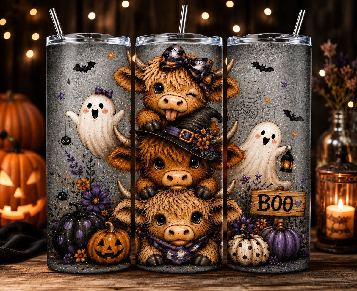HIGHLAND COW BOO