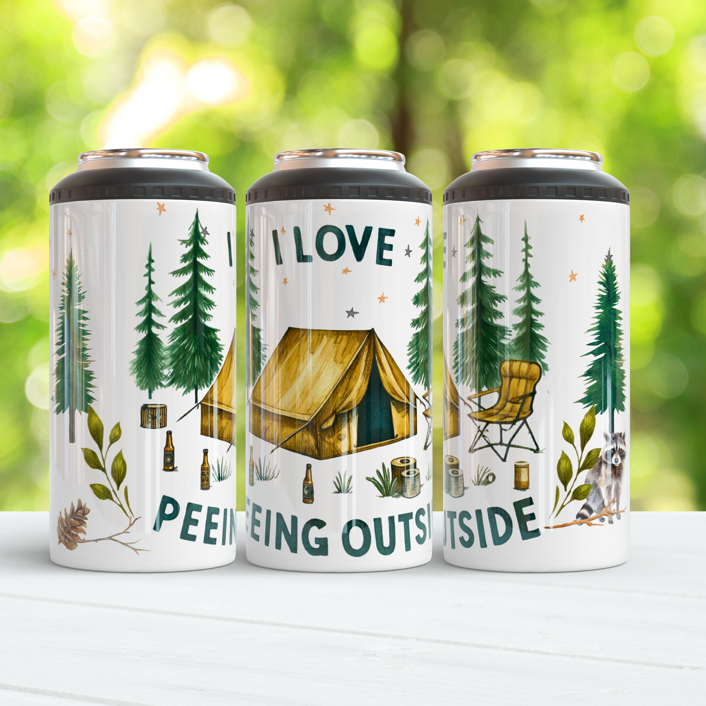 I LOVE PEEING OUTSIDE