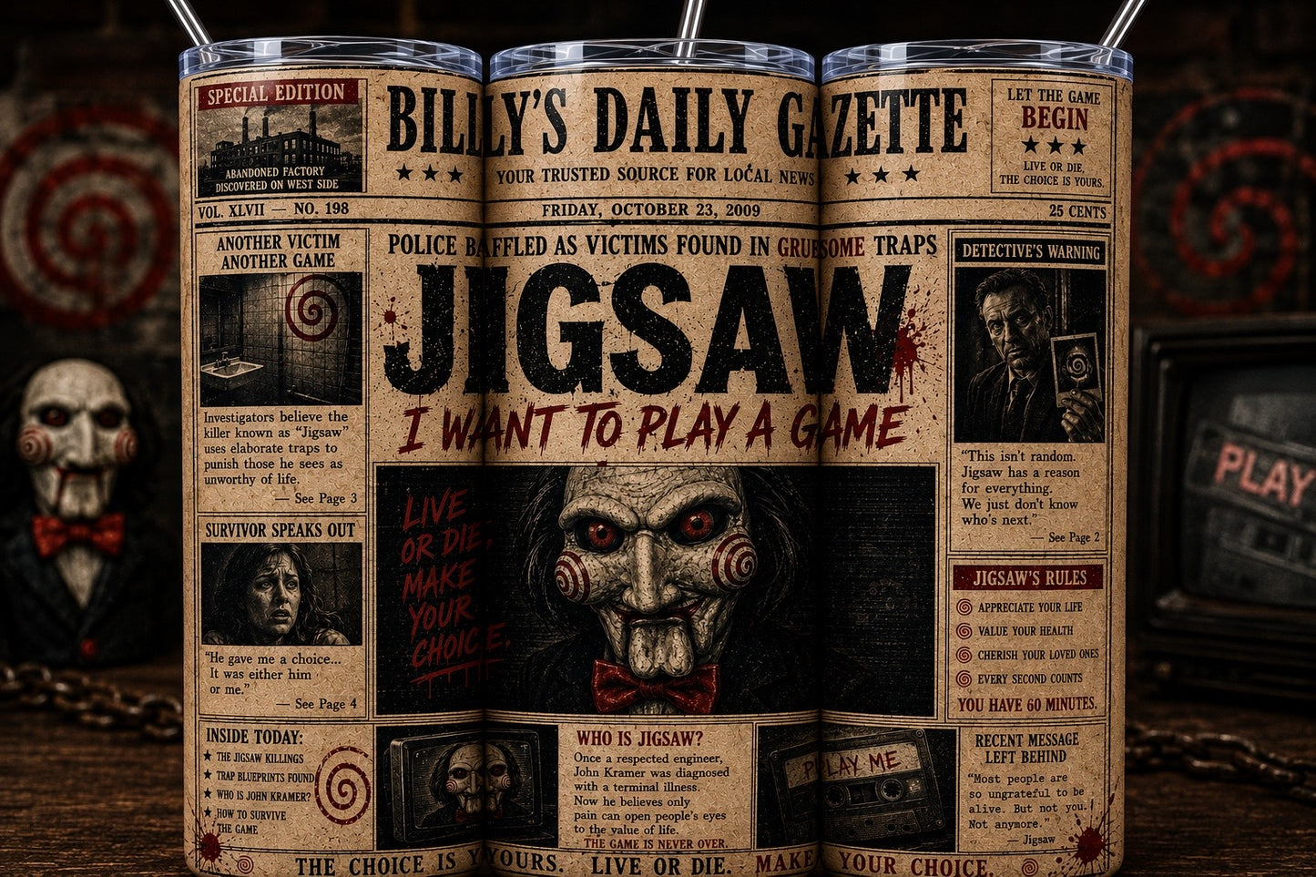 JIGSAW STRIKES AGAIN RETRO