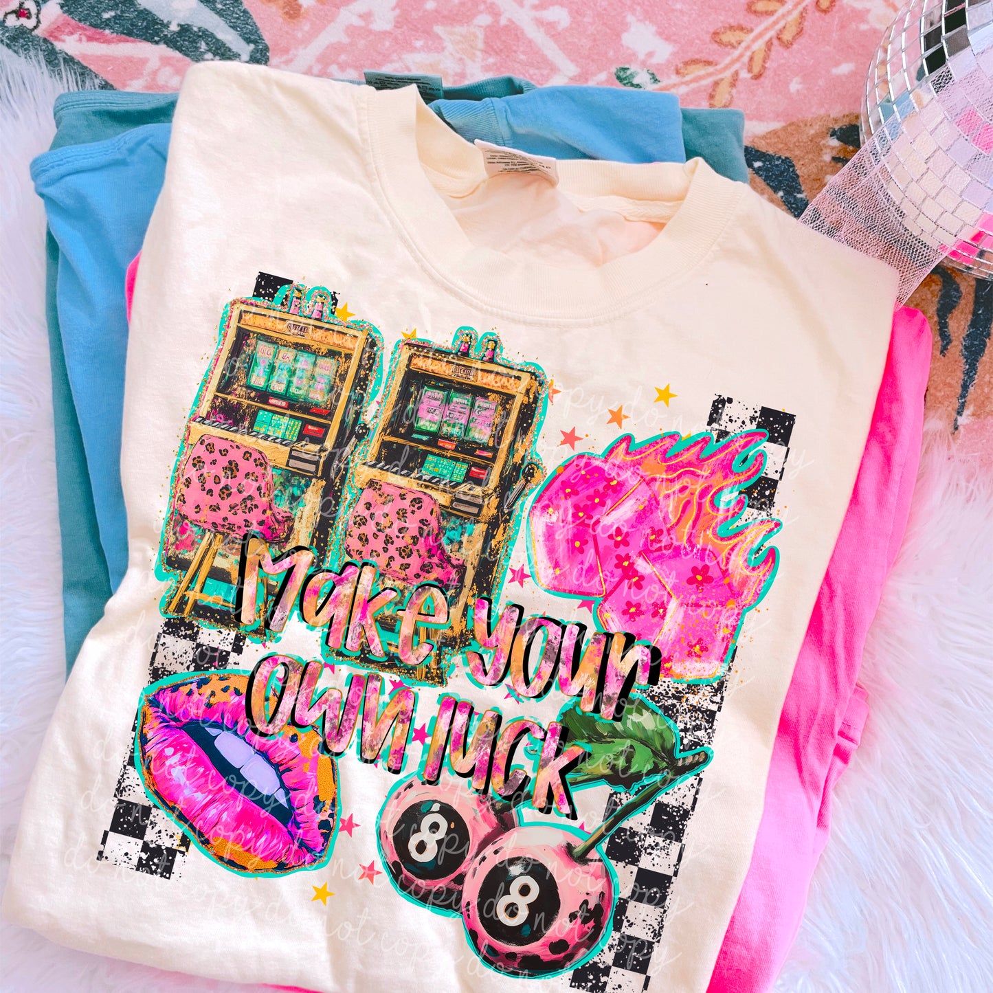 MAKE YOUR OWN LUCK MIX MEDIA