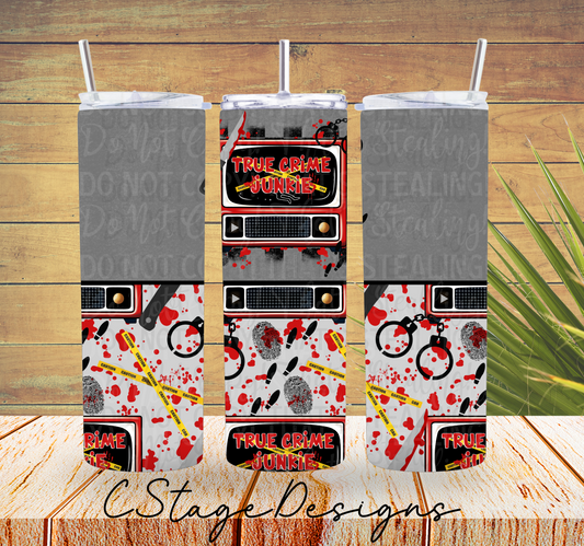 TRUE CRIME JUNKIE TUMBLER (1)