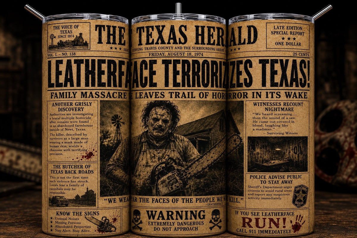 LEATHERFACE NEWSPAPER