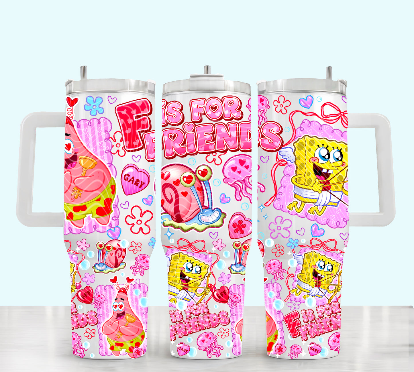 40 OZ SPONGEBOB VALENTINES DAY