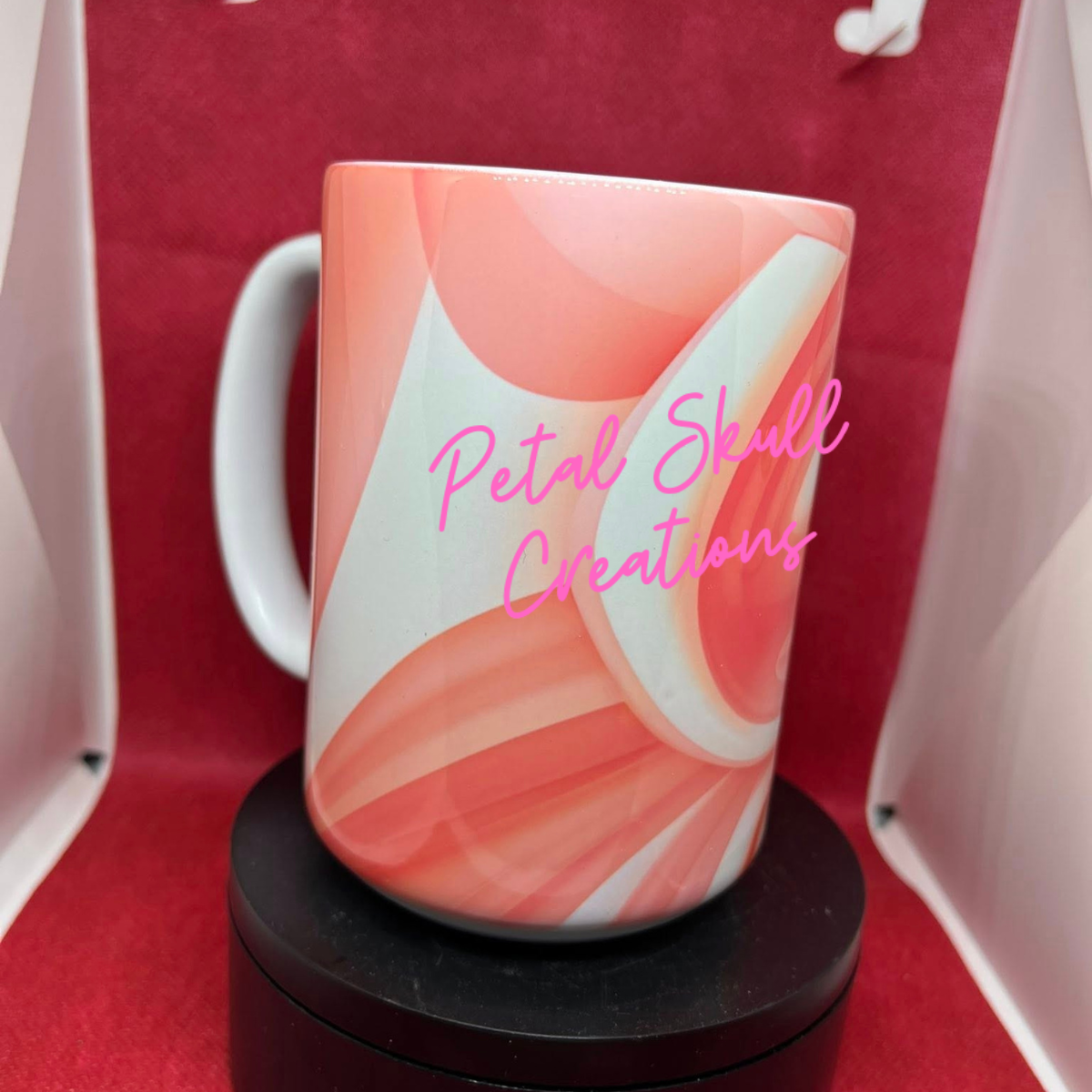 PINK AND WHITE MARBLE