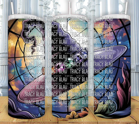 STAINED GLASS: WITCHES HAT