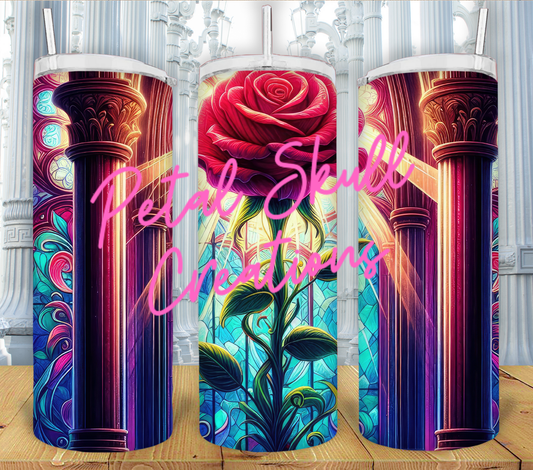 GOTHIC ROSE STAINGLASS