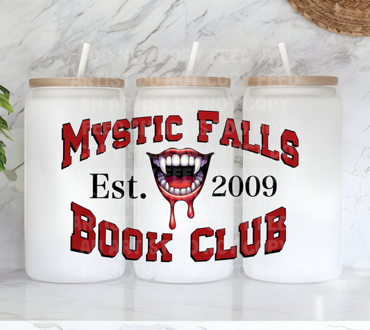 16 OZ MYSTIC FALLS: BOOK COLLAB
