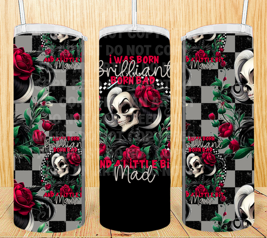 20 OZ CRUELA DE VIL SKELLIE: SKELLIE PRINCESS