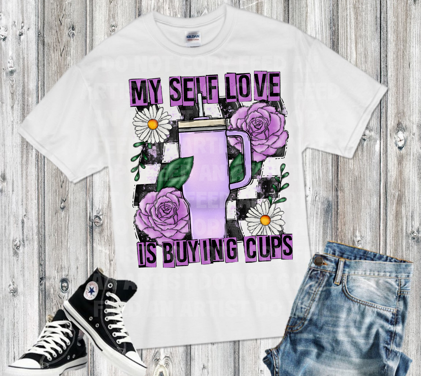 GRUNGE PURPLE SELF LOVE