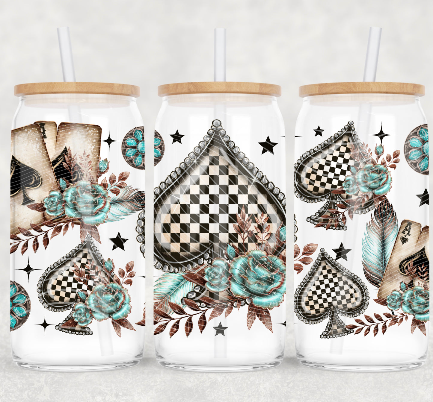 JANUARY 2025: 16 OZ CHECKER SPADES