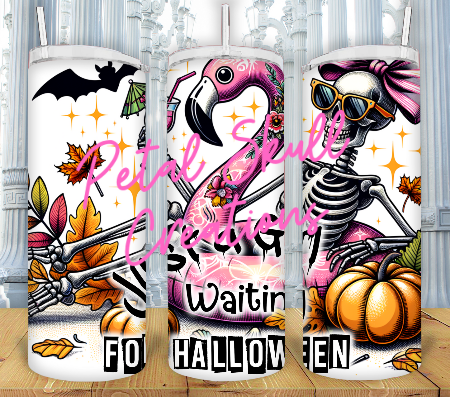 JUSTA A GIRL WAITING FOR HALLOWEEN