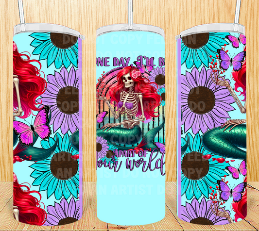 20 OZ ARIEL SKELLIE: SKELLIE PRINCESS
