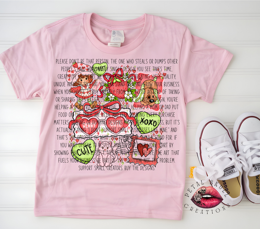 STRAWBERRY VALENTINE COLLAGE YOUTH