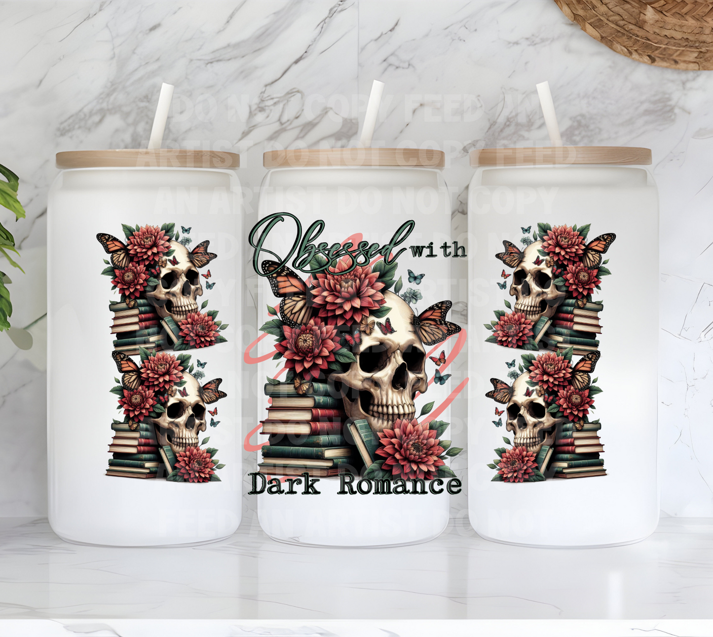 16 OZ OBSESSED DARK: BOOK COLLAB