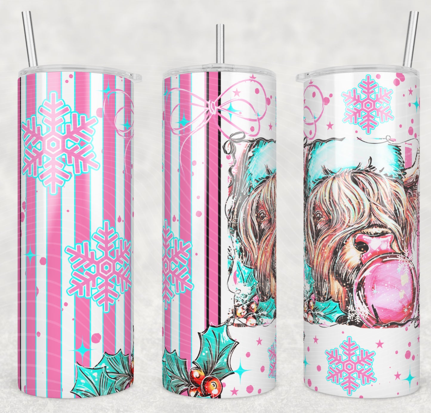 BUBBLE GUM COW 20