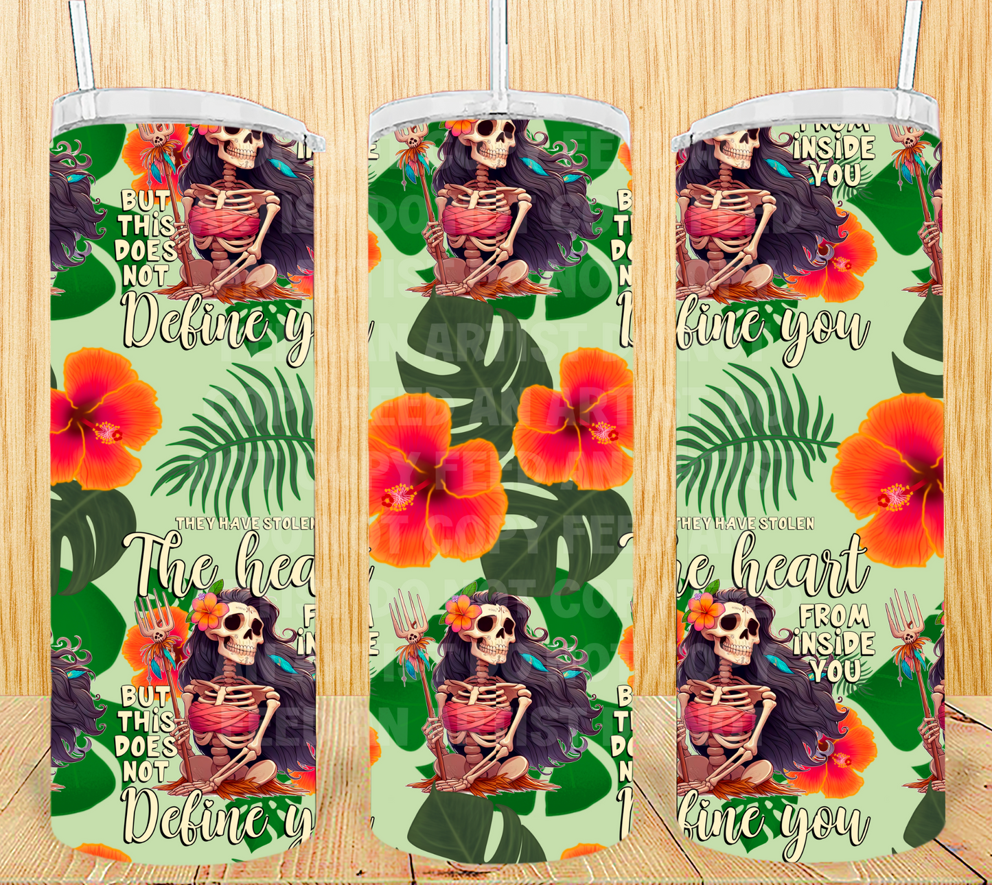 20 OZ MOANA SKELLIE: SKELLIE PRINCESS