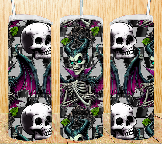 20 OZ MALEFICENT SKELLIE SEAMLESS: SKELLIE PRINCESS