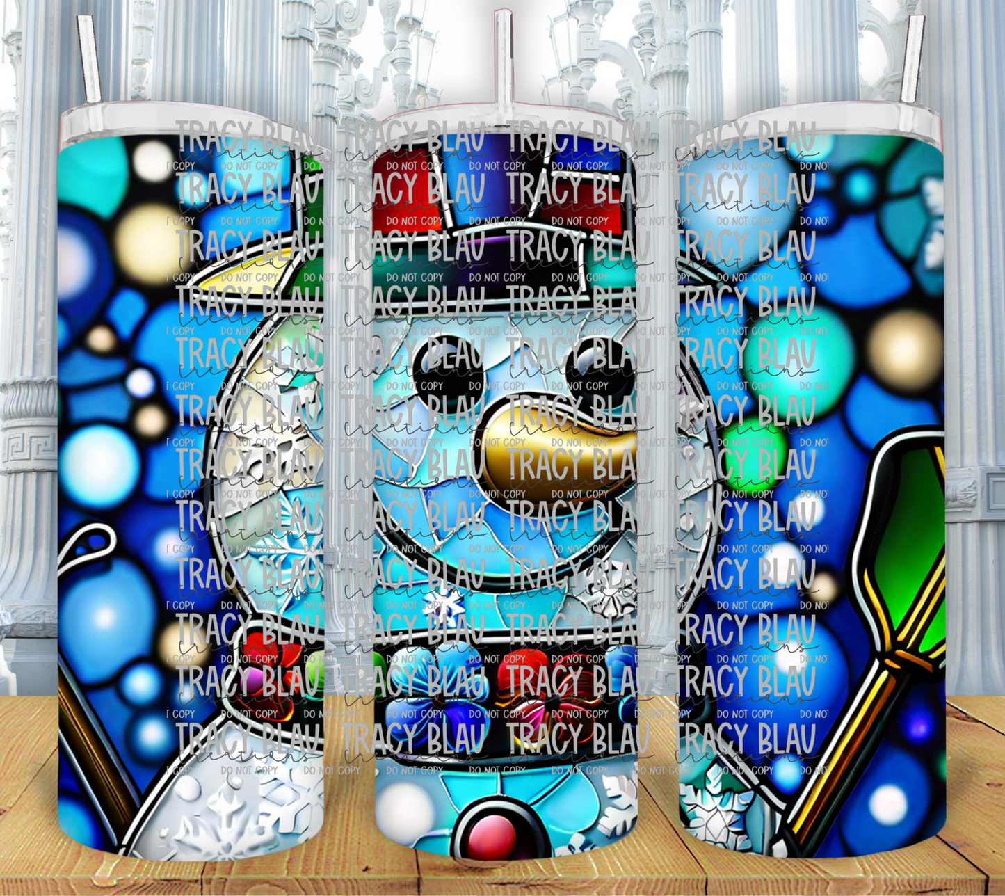 STAINED GLASS: FROSTY