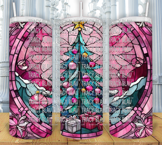 STAINED GLASS: CHRISTMAS TREE