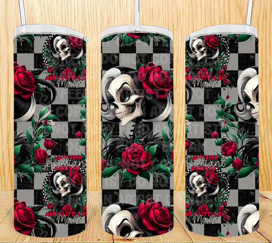 20 OZ CRUELA SKELLIE SEAMLESS: SKELLIE PRINCESS