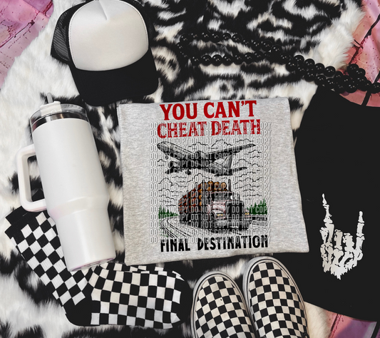 HORROR: YOU CANT FIGHT DEATH BLACK