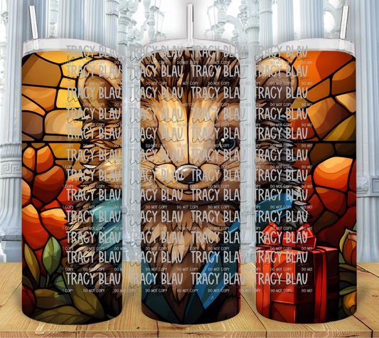 STAINED GLASS: PORCUPINE