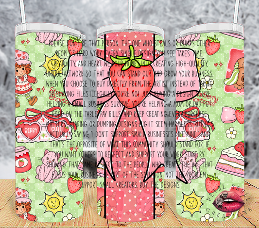 BERRY CUTE STRAWBERRY TUMBLER