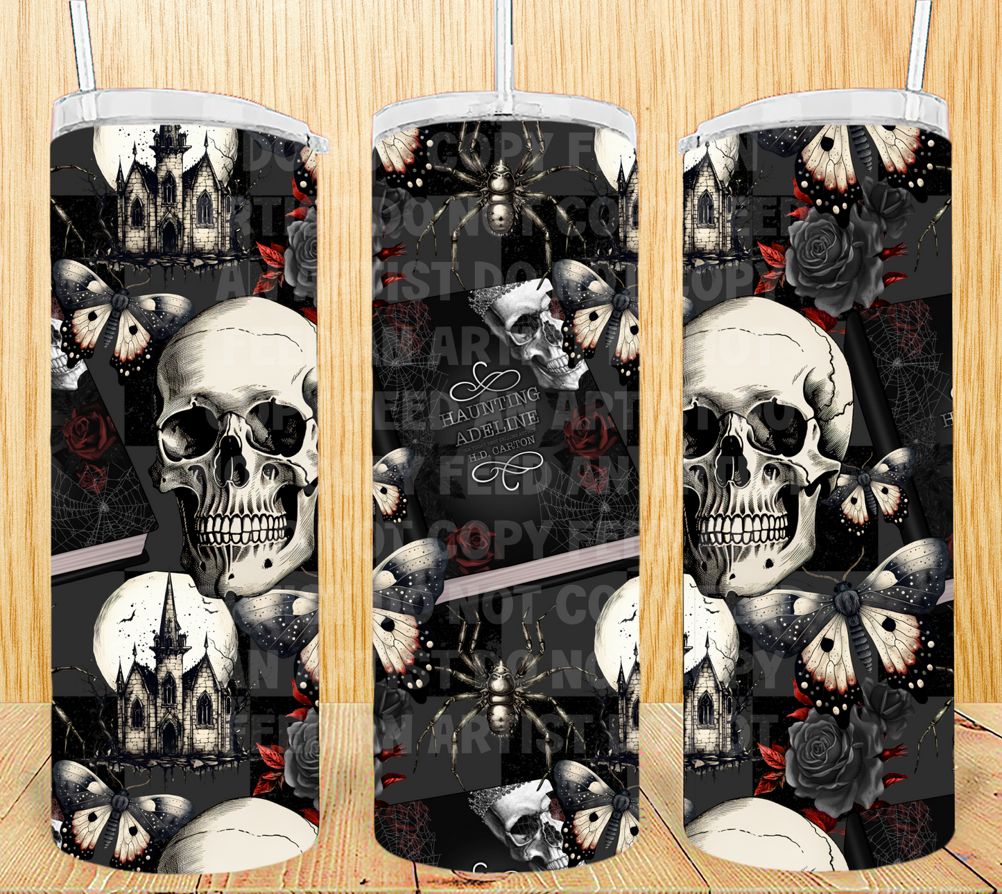 20 OZ DARK ROMANCE SEAMLESS: BOOK COLLAB