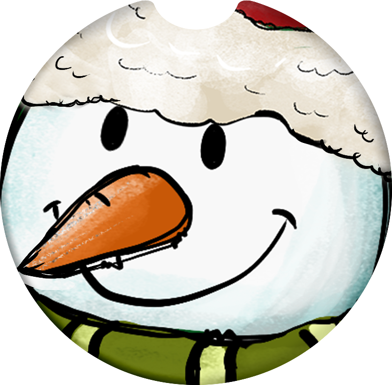 CHRISTMAS SNOWMAN 2A