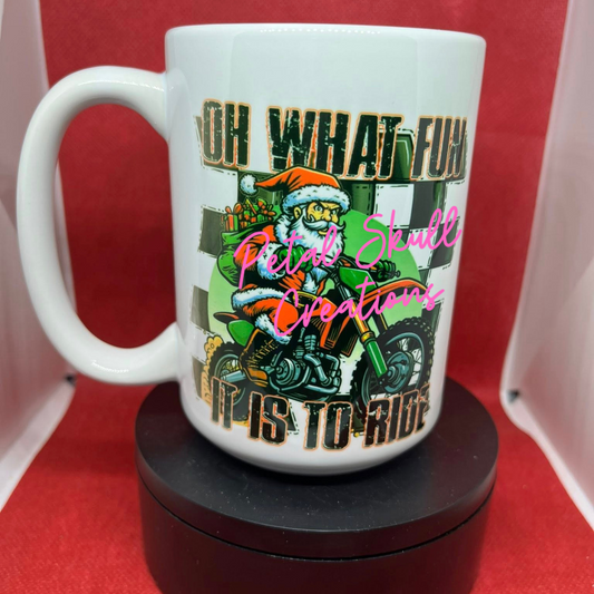 OH WHAT FUN IT IS TO RIDE